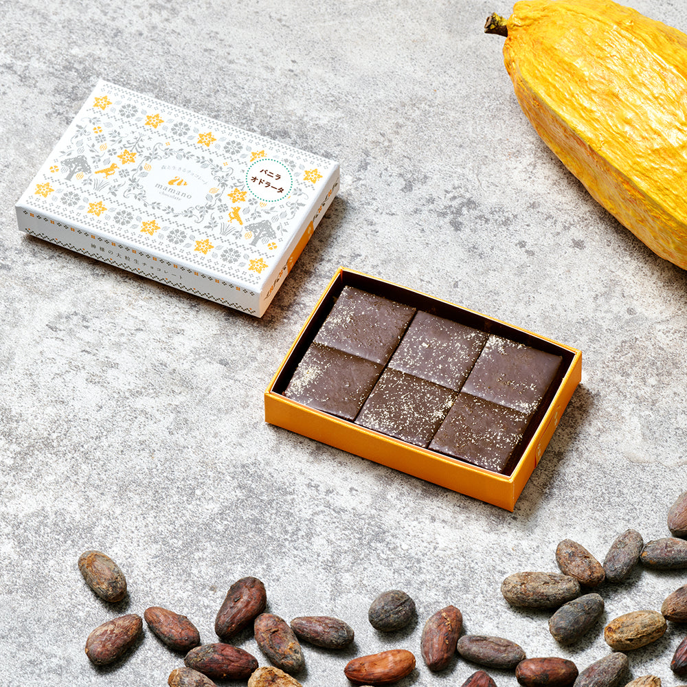 【6個箱】『バニラオドラータ』神様の大粒生チョコレート