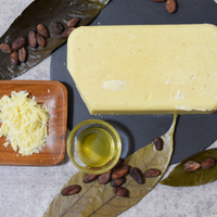 Ecuadorian Natural Ariva Cocoa Butter 1kg Block WINAK Kumiai